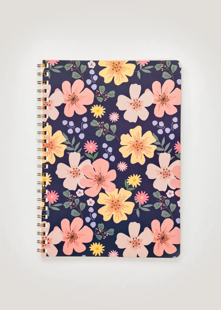 CUADERNO UNIVERSITARIO A4 30 X 22 CM MODELO FLORES OLIVERTA