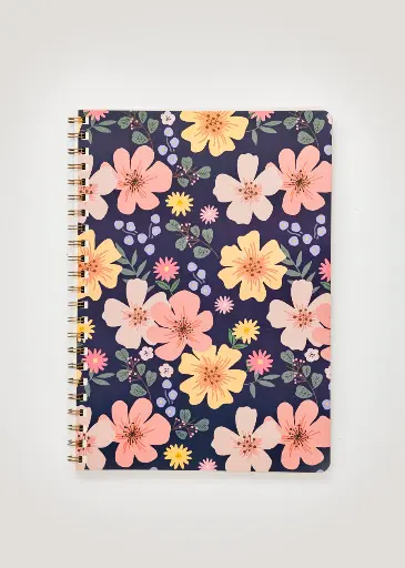 [19193] CUADERNO UNIVERSITARIO A4 30 X 22 CM MODELO FLORES OLIVERTA