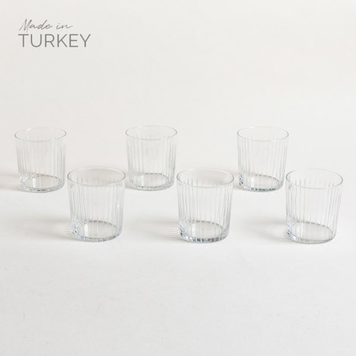 [4112782] SET X 6 VASOS BAJOS GALIPOLI 380 ML