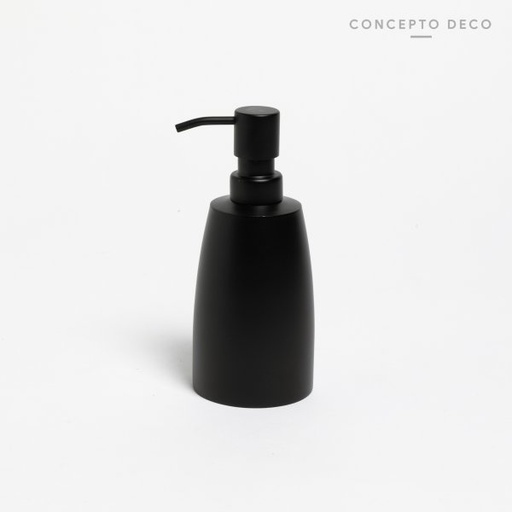 [165801] DISPENSER NEGRO MATE SIFON BAJO 17 CM