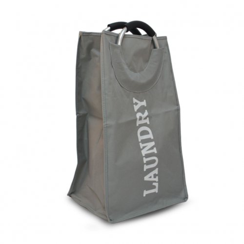 [2561301] BOLSA PARA ROPA LAUNDRY CON MANIJA DE ALUMINIO - 24 X 34 X 54 CM