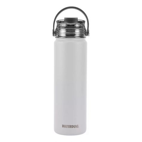 [401039] BOTELLA DEPORTIVA AKWA ACERO INOX 650 CC BLANCO WATERDOG