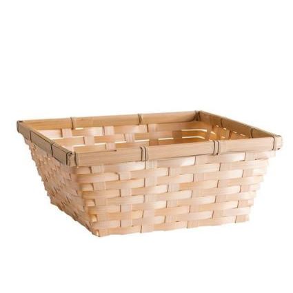 [140387] PANERA MIMBRE CUADRADA 17 CM