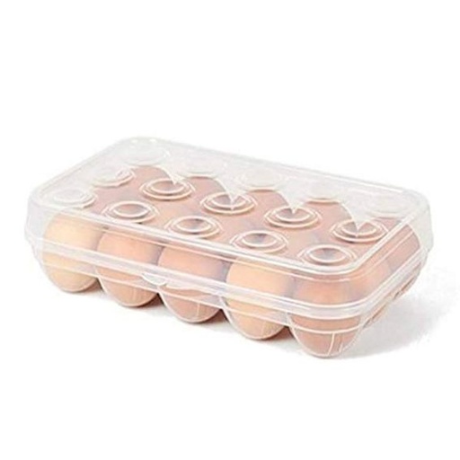 [140395] HUEVERA PLASTICO GRANDE 15 HUEVOS