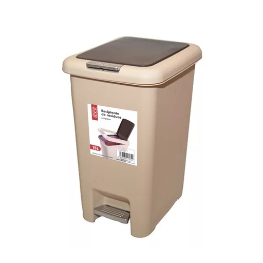 [140406] RECIPIENTE RESIDUOS PLASTICO 20L