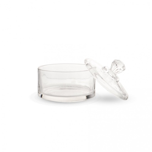 [256780] BOMBONERA LISA 10,3X10CM DE VIDRIO