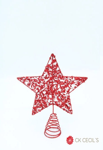 [277525] PUNTAL ESTRELLA 20 CM. RED