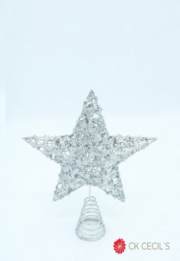 [277526] PUNTAL ESTRELLA 20 CM. SILVER