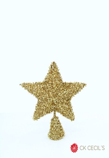 [277624] PUNTAL ESTRELLA 20 CM. GOLD