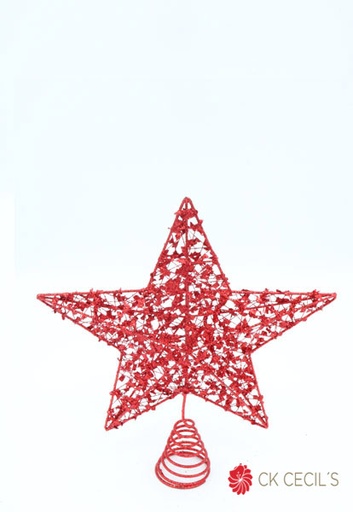 [277522] PUNTAL ESTRELLA 26 CM. RED