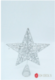 [277523] PUNTAL ESTRELLA 26 CM. SILVER