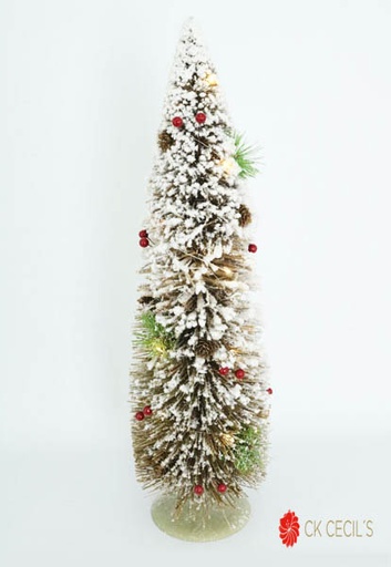 [277563] ARBOL C/LUZ LED 60 CM. SNOW
