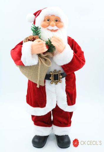 [277713] SANTA PARADO 60CM RED