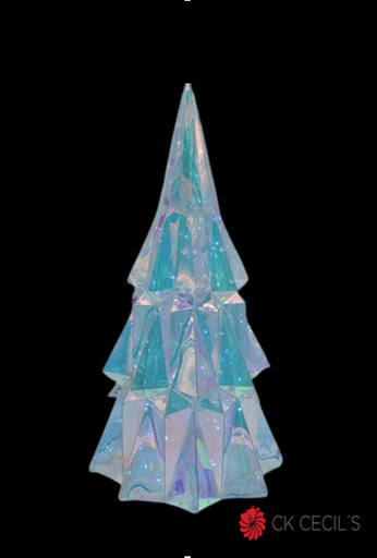 [277542] ARBOL PVC CON LUZ 28 X 61 CM. IRIDESCENT