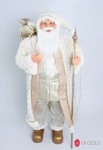 [277497] SANTA PARADO 1.20 MTS. WHITE GOLD