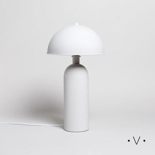 [4114666] LÁMPARA DE MESA MUTTON GREY 46,5X26 CM VASSA HOME