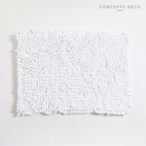 [1650992] ALFOMBRA SHAGGY RECTAN BLANCO 40X60CM