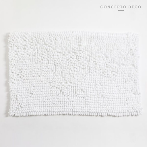 [1650995] ALFOMBRA SHAGGY RECTAN BLANCO 50X80CM