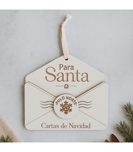 [131983] ADORNO DE MADERA SOBRE PARA SANTA 15 X 14 CM ESTILO DOMINGO