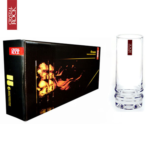 [140585] CAJA X 6 VASOS TRAGO LARGO 17 CM