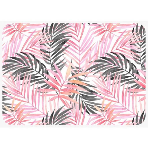 [146075] INDIVIDUAL PVC 30 X 40 ROSAS GRIS