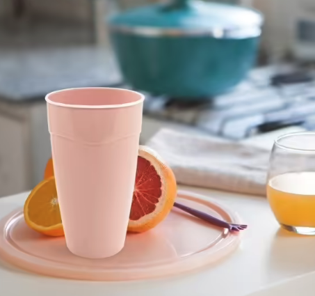 [45932] VASO MEDIA PINTA 500 CM3 ROSA PASTEL