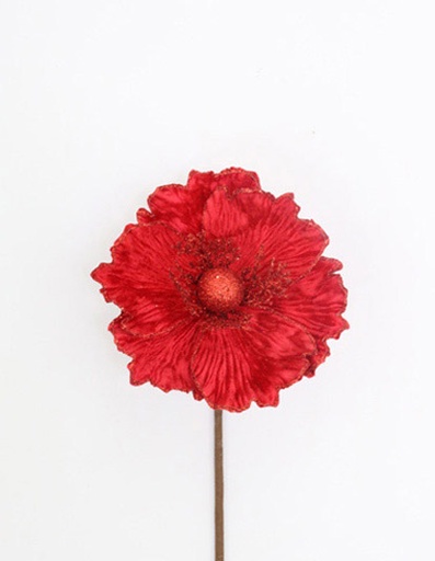 [277232] POPPY PICK 15CM RED GOLD