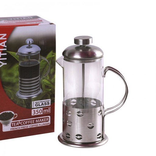 [414833] CAFETERA CON EMBOLO 350 ML