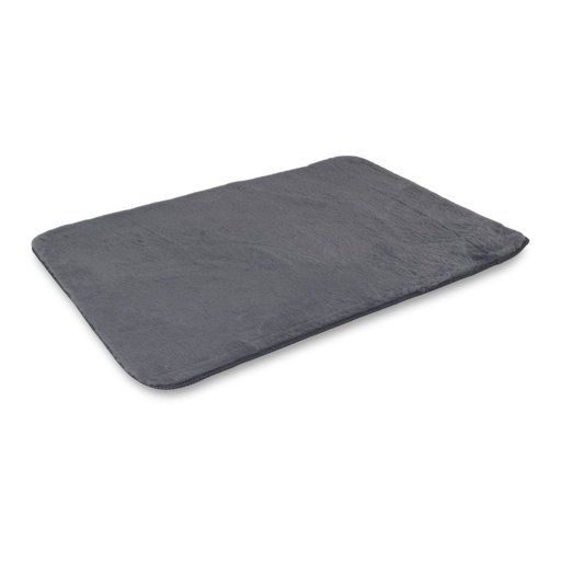 [3800153] ALFOMBRA BAÑO 38 X 58 PELO CORTO GRIS