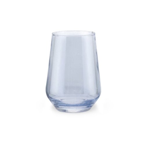 [256270] SET X6 VASOS CÓNICOS TRANSPARENTES - VIDRIO - 400ML 6,5X12CM