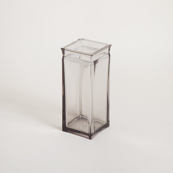 FRASCO CUADRADO CRYSTALINO FUME 1500 ML
