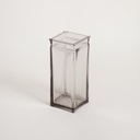 FRASCO CUADRADO CRYSTALINO FUME 1500 ML