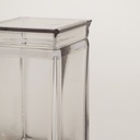 FRASCO CUADRADO CRYSTALINO FUME 1000 ML