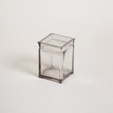 FRASCO CUADRADO CRYSTALINO FUME 780 ML