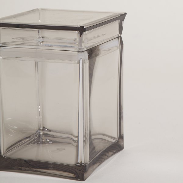 FRASCO CUADRADO CRYSTALINO FUME 780 ML