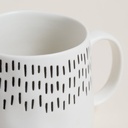 MUG DE PORCELANA GLENNA 390 ML