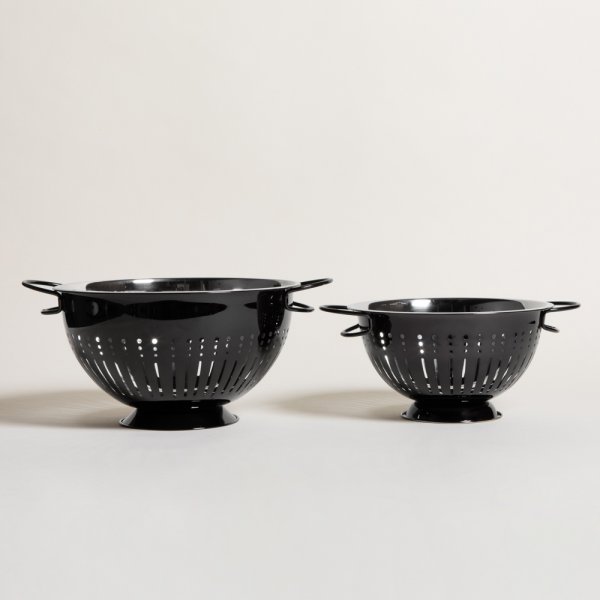 SET X2 COLADORES BLACK 34,5X16 / 29,5X13,5 CM