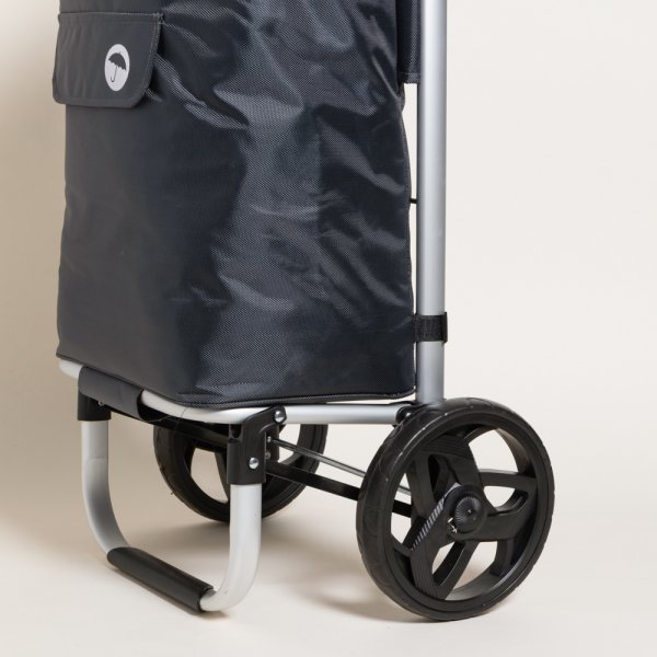 CARRO DE COMPRAS TERMICO ALUMINIO GRIS AZULADO 34X44X100 CM