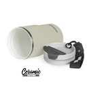 VASO DOBLE PARED CERAMICA 480 CC CENIZA ACERO AISI 304 WATERDOG CLYDE