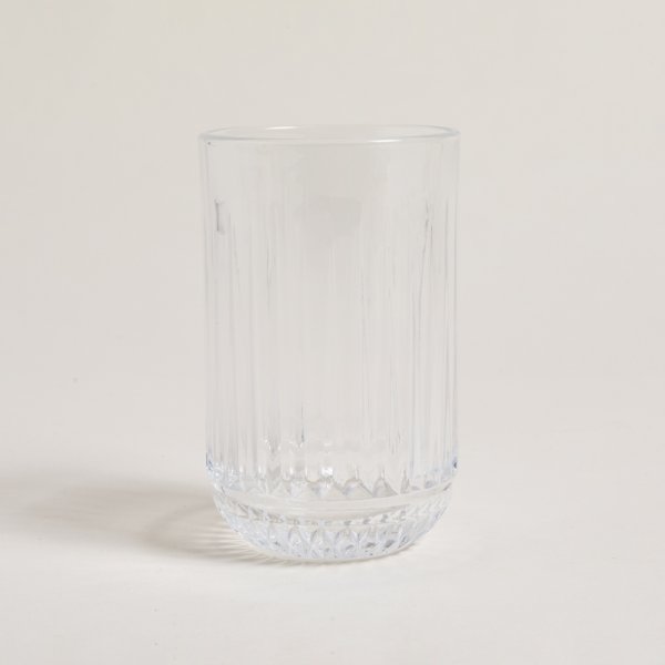 SET X 6 VASOS ALTOS STRIPES 350 ML