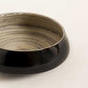 BOWL DE BAMBOO TUAN BLACK 17X6 CM