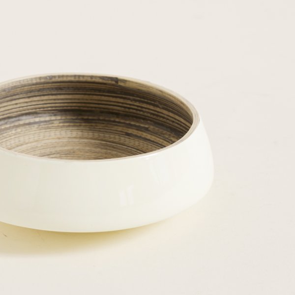 BOWL DE BAMBOO TUAN CREAM 17X6 CM