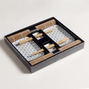 SET DE SUSHI RECTANGULAR PARA 2 GINZA 12X20 CM