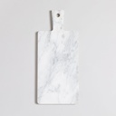 TABLA RECTANGULAR DE MARMOL 35X15 CM VASSA HOME