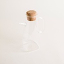 BOTELLA DE BOROSILICATO CON TAPA DE CORCHO 1100 ML