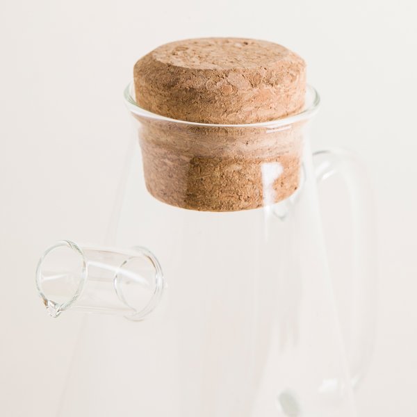 BOTELLA DE BOROSILICATO CON TAPA DE CORCHO 1100 ML