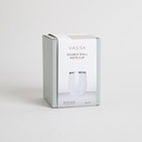 MATE DE ACERO INOXIDABLE BLANCO 350ML VASSA HOME