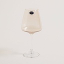 SET X 6 COPAS DE CRISTAL DE BOHEMIA CORVUS BROWN 450 ML
