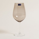SET X 6 COPAS DE CHAMPAGNE DE CRISTAL DE BOHEMIA ANSER BROWN 160 ML