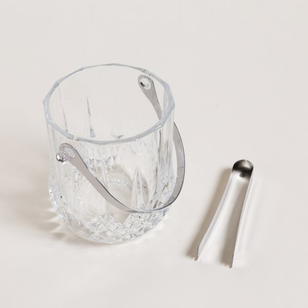 HIELERA DE VIDRIO CON PINZA